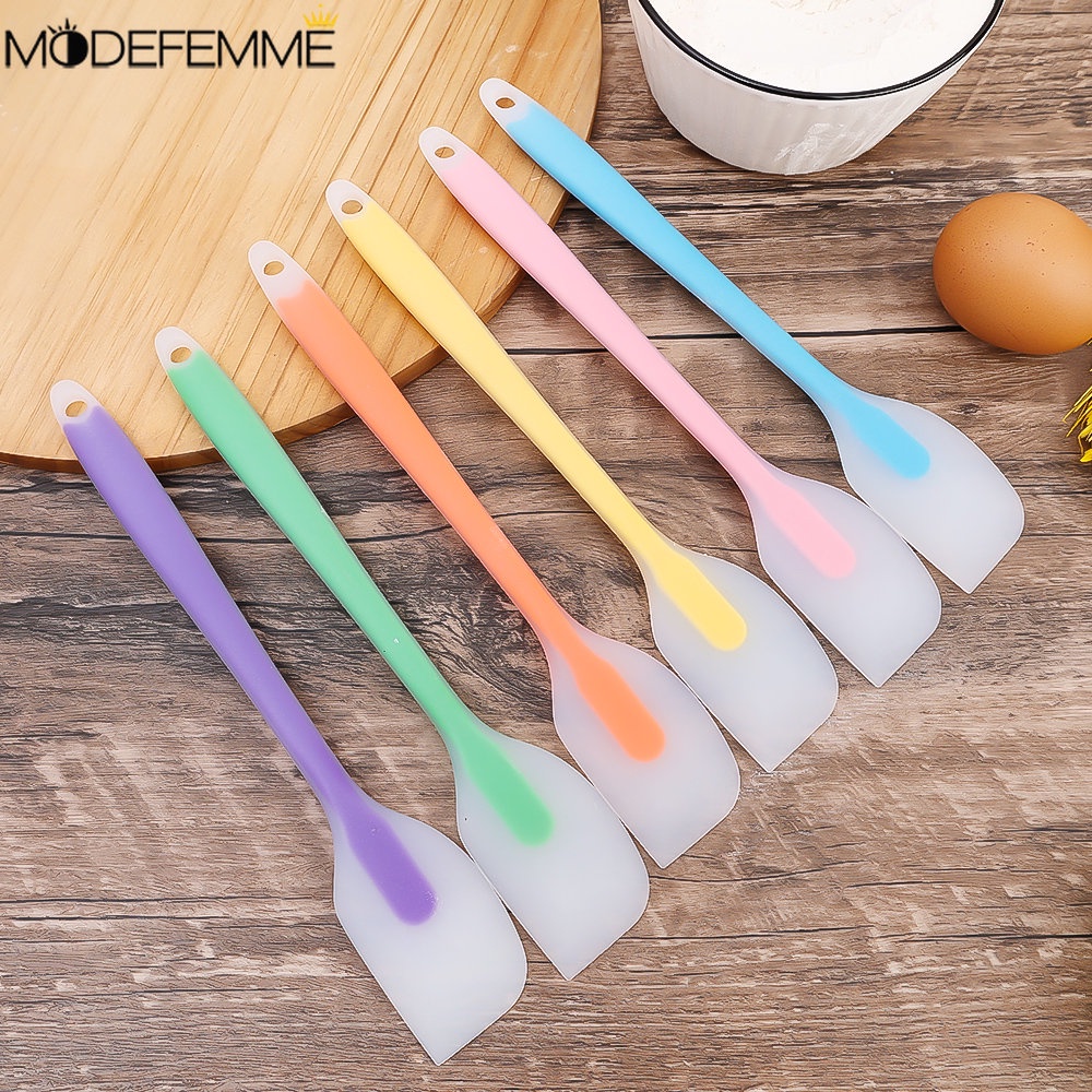 Silikon Baking Pastry scraper Dapur Baking Pastry Tools Spatula Anti Lengket scraper Kue Peralatan Dapur scraper Penghias Tahan Panas Cream Butter Spatula