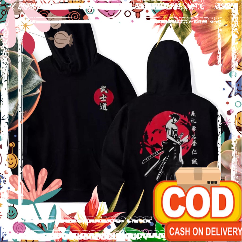Sweater Hoodie Jumper Pria Samurai Jepang / Hoodie Pria Distro / Hoodie Pria Polos / Jaket Pria Dist