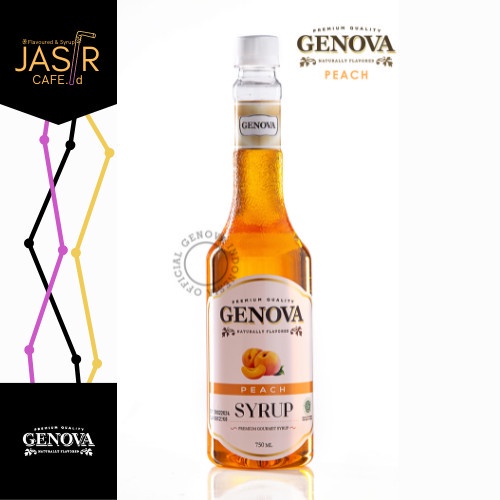 

Genova Syrup Peach - 750ml