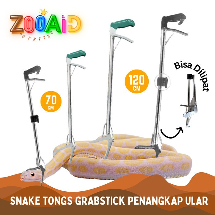 SNAKE TONGS NOMOY HOOK TONGKAT JEPIT ALAT PENJEPIT PENANGKAP STIK ULAR