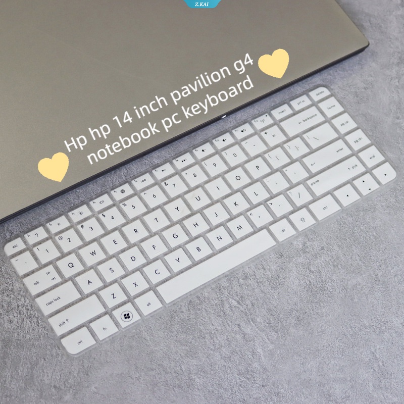 New TPU Keyboard Komputer Silikon Transparan Dengan Film Pelindung Debu Untuk Model Hp Hp 14inch Pavilion G4 Notebook Pc Keyboard [ZK]