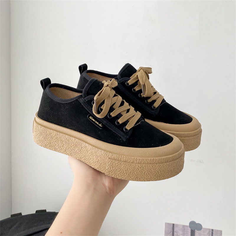 [DREAM] 264 Sepatu Casual Sneakers Wanita Canvas Fashion Korea Sport Shoes Karet