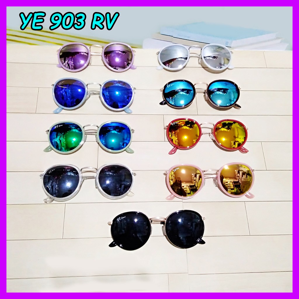Terlaris Kacamata Gaya Korean YE 903 RV KACA PELANGI