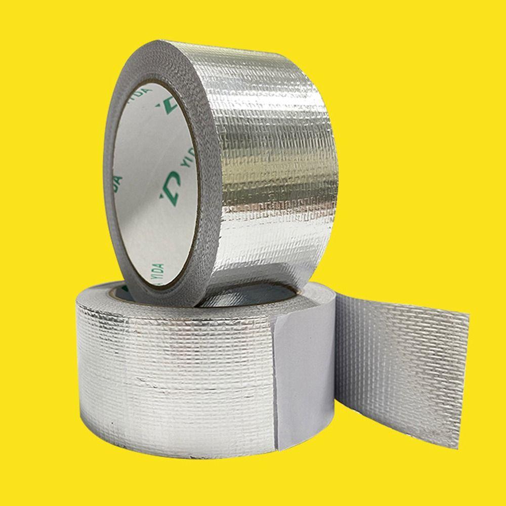 TOP Lakban Aluminium Foil Tape Tahan Perbaikan Rumah Sealing Suhu Tinggi
