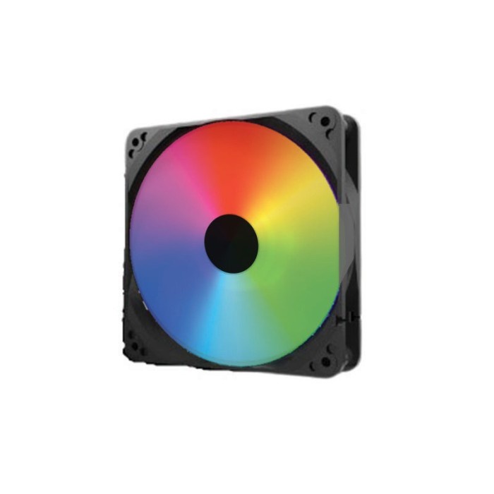 Fan Casing 12cm 3 Power Up LOOP SERIES FL-02 Single RGB Light LED