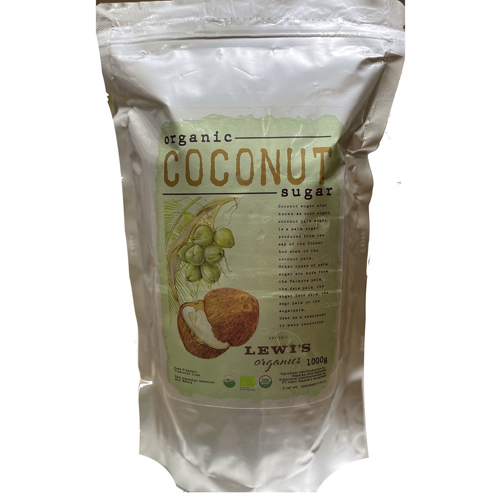 

Lewi's Organic Coconut Sugar 1kg (CitraFood)