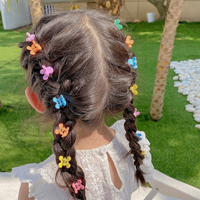 10pcs/lot Jepit Rambut Anak Putri Lucu Mini Hairpin Rambut Perhiasan Anak Hiasan Kepala