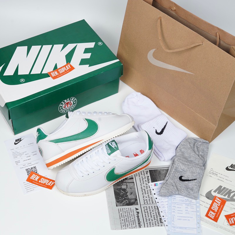 Sepatu Nike Cortez Classics Leather Stranger Things Hawkins "Unisex" 100% Original BNIB mubarak