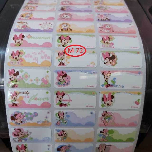 

Bayi Loecoe Stiker Disney Stiker Nama Anti Air Custom Tempelan Buku Sekolah