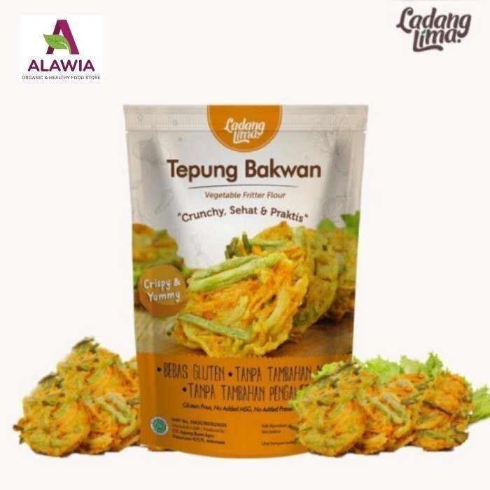 

Tepung Bakwan Gluten Free Ladang Lima 200 Gram