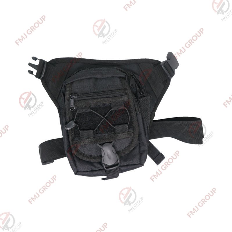 Tas Selempang pinggang / Tas Paha Waist Bag Pinggang Hitam