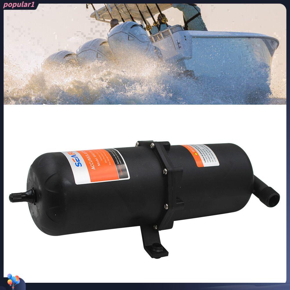 Populer Micro Pressure Tank 1L Caravan Kemping Motorhome Aliran Tinggi Taman Air Mancur Aquarium Elektrik Yacht Whale Pompa Air Purifier