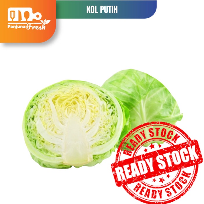 

KUBIS / KOL PUTIH 800 GR -1.2 KG SAYURAN SEGAR FRESH WHITE CABBAGE