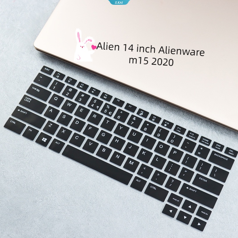 Cocok Untuk model Alien 14inch Alienware m15 2020pc keyboard Aksesori Cakupan Penuh Tahan Air case Pelindung keyboard Komputer film [ZK]