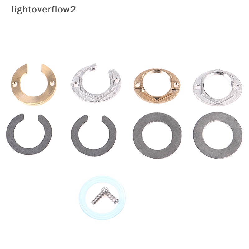 [lightoverflow2] Keran Kran Keran Kuningan Tipe C Anti Lepas Mur Cap Fixing Fitg Kit [ID]