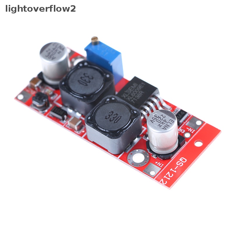 [lightoverflow2] Xl6009 Boost Buck DC adjustable step up down Converter Modul Tegangan [ID]