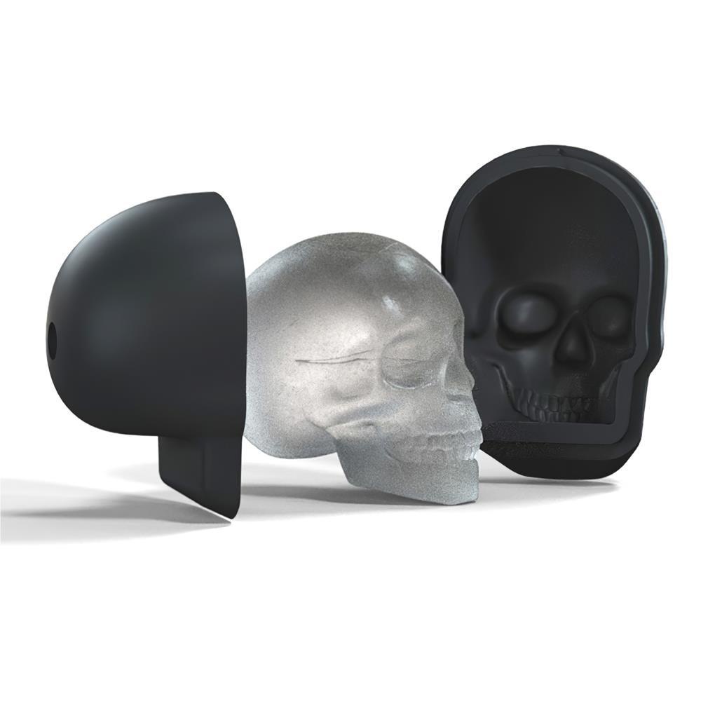 Cetakan Es Silikon Tengkorak Besar 3D Skull Large Mold Ice Tray Skull Es Silikon