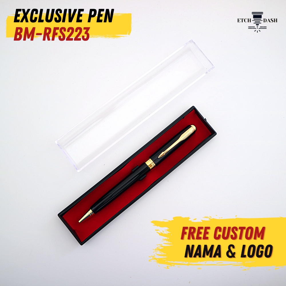 

Pulpen Eksklusif Custom Souvenir Perusahaan - Exclusive Pen BM-RFS223