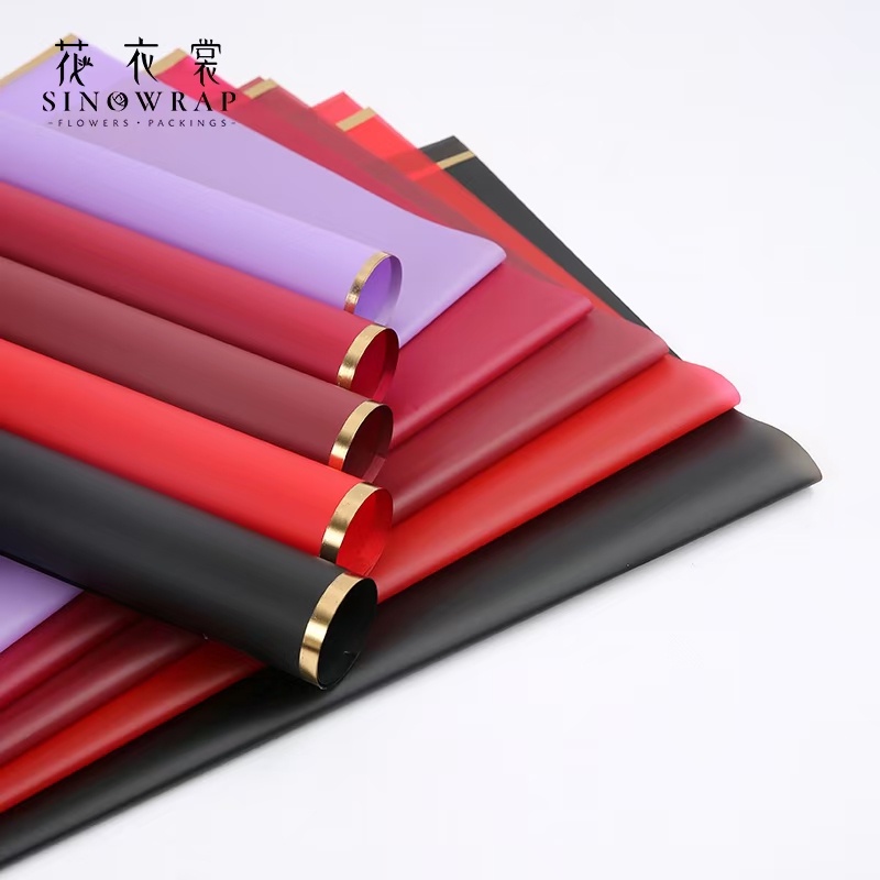 

MYSTYLE KERTAS BUNGA HXAGD WRAPPING PAPER KERTAS UNTUK BUKET BUNGA LIST GOLD METALIK KERTAS TAHAN AIR WATERPROOF