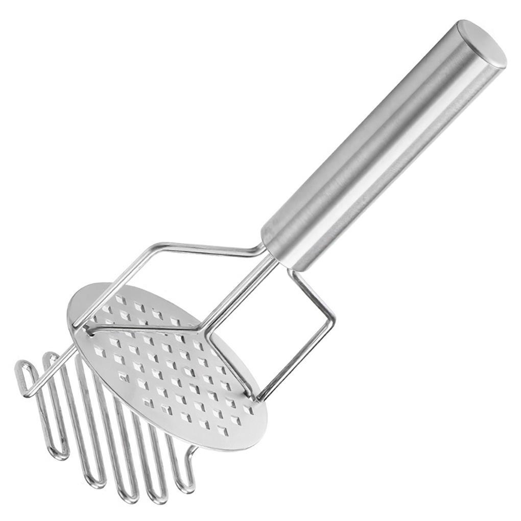 Stainless Steel Potato Mud Mixer Manual Double Layered Potato Masher Household Mud Machine Tekanan Makanan Keju Hancur Lumpur Gadget Dapur