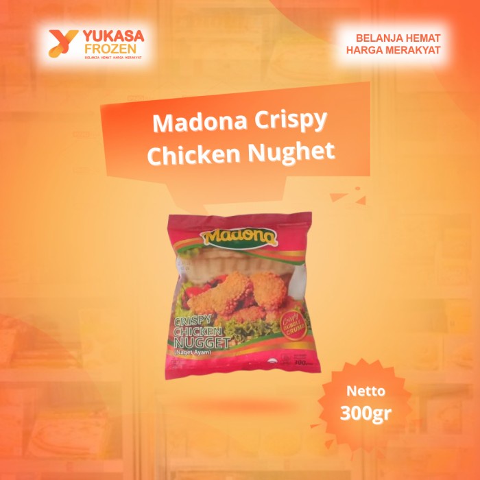 

Madona Crispy Chicken Nugget 300gr
