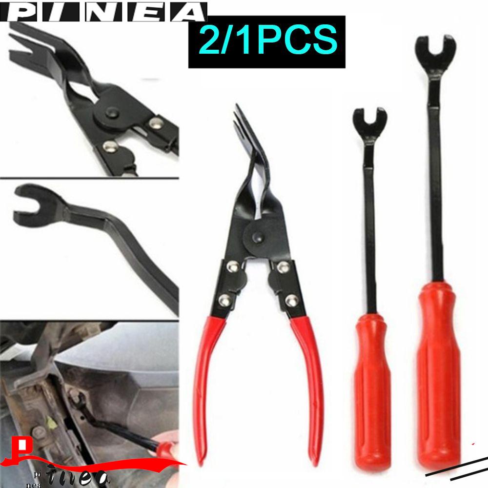 Nanas 2pcs/1pcs Pintu Mobil Auto Fastener Molding Combo Alat Lepas Tang Lepas