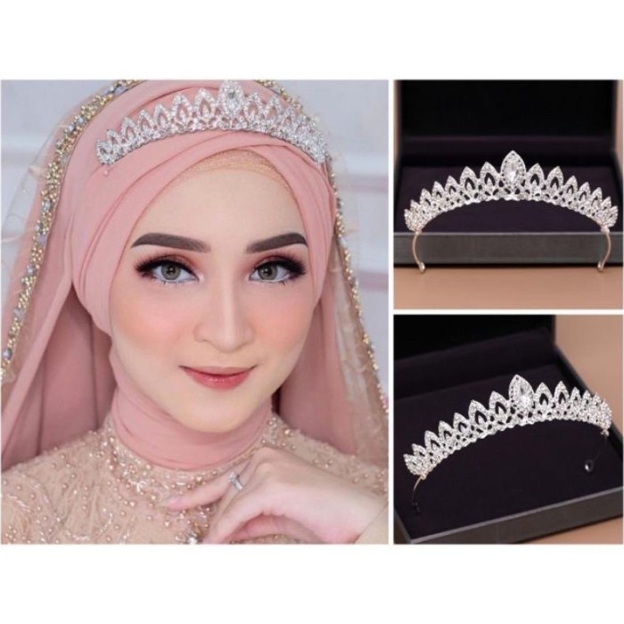Mahkota Hijab/ Mahkota Tiara/ Mahkota Wedding/ Mahkota Pengantin/