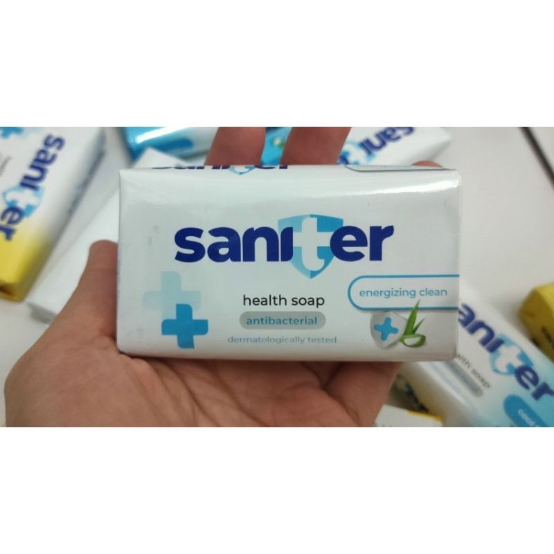 Saniter Health Soap Antibacterial 105gr Bar Soap Sabun Batang - 1pcs