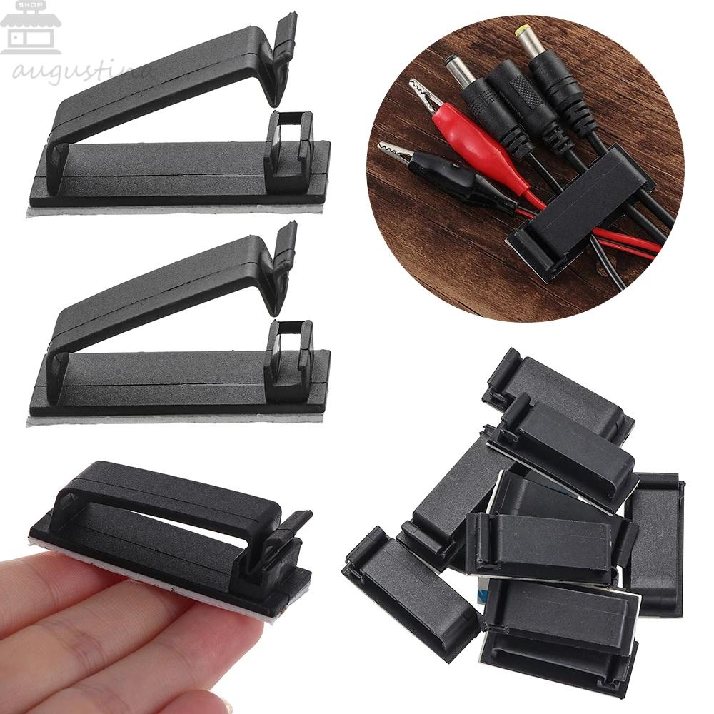 Klem Kabel Agustina Perekat Organizer Manajemen Cable Winder