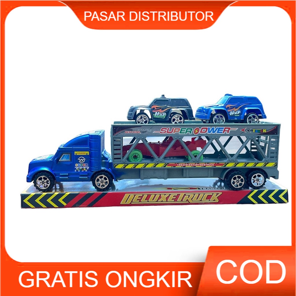 Mainan Anak DELUXE TRUCK / 3981A-5 Mainan Truck Anak Diecast Mobil