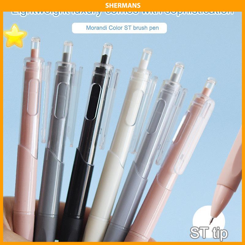 

[Ready Stock❤️]Pulpen Tinta Gel Hitam 0.5mm Retractable Portable Untuk Pelajar sherman