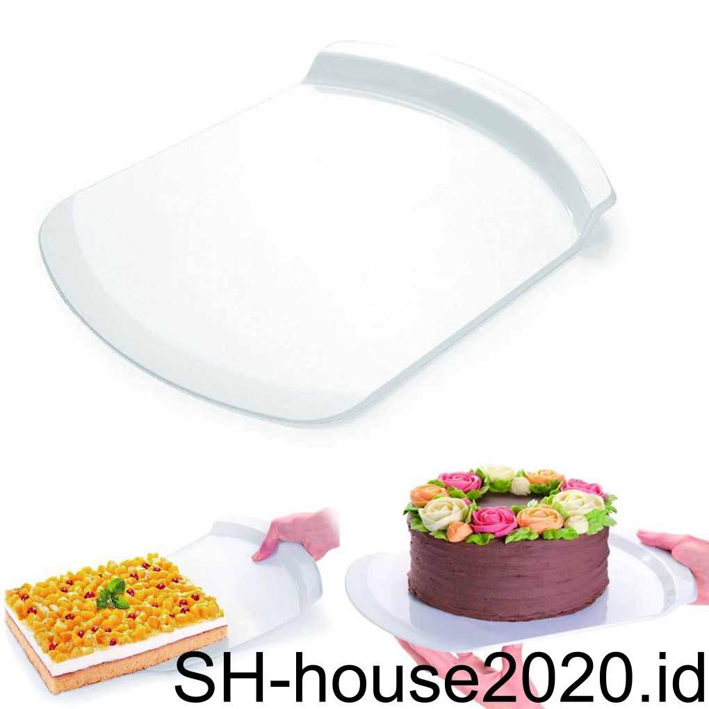 Cake Lifter Spatula Anti Lengket Pizza Biskuit Dessert Moving Plate Perlengkapan Rumah Hotel Cafe Bar Restoran Dapur