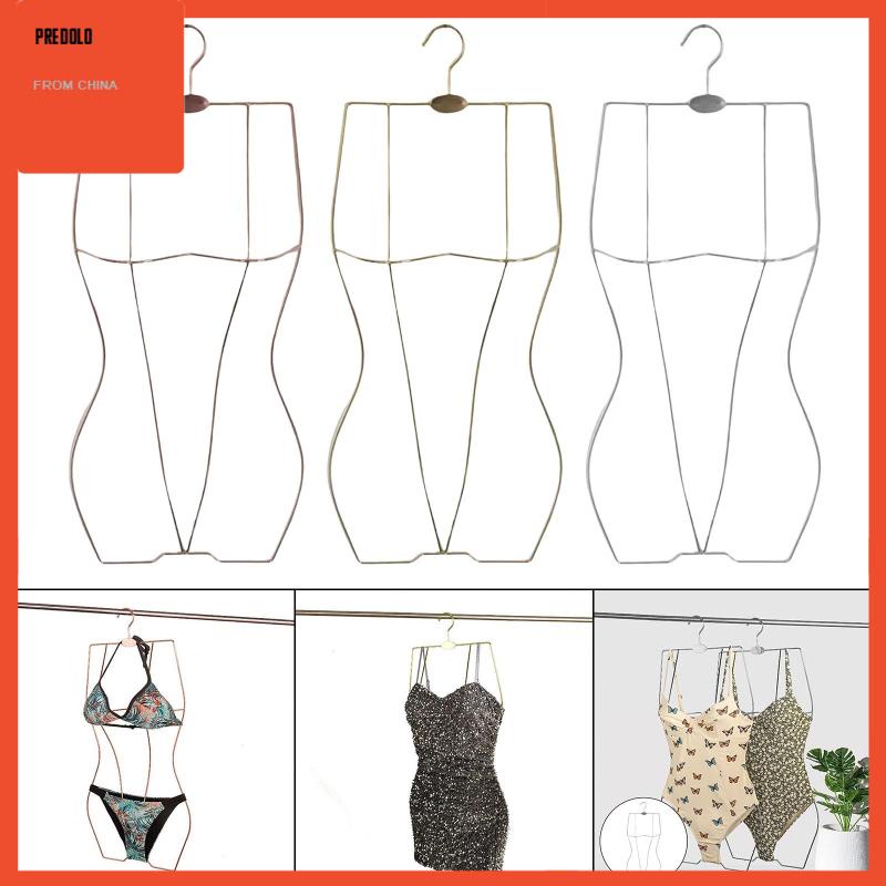 [Predolo] Body Shape Bikini Swimsuit Hanger Dress Lingerie Lemari Organizer Rak