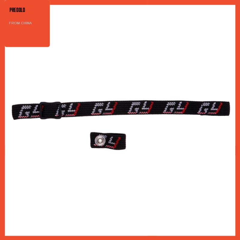 [Predolo] Strap Dagu Pengganti Tahan Lama Dengan Combo Loop Untuk Ice Hoki - Hitam