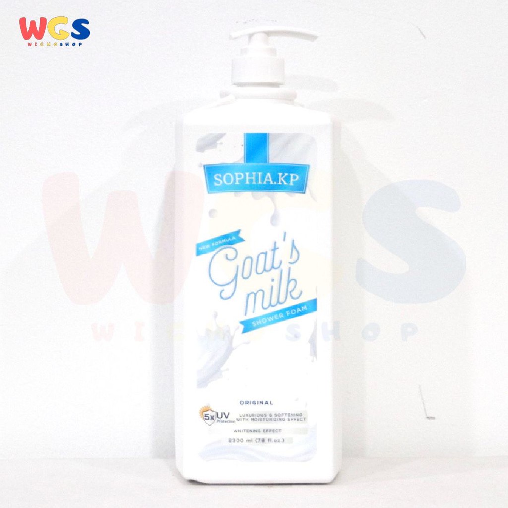 Sophia Kp Goats Milk Shower Foam Original 2.3 L - Sabun Mandi