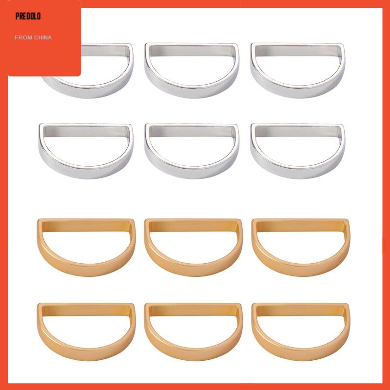 [Predolo] 6pcs Cincin Holder Serbet Hiasan Serviette Buckle Untuk Pesta Pernikahan Meja