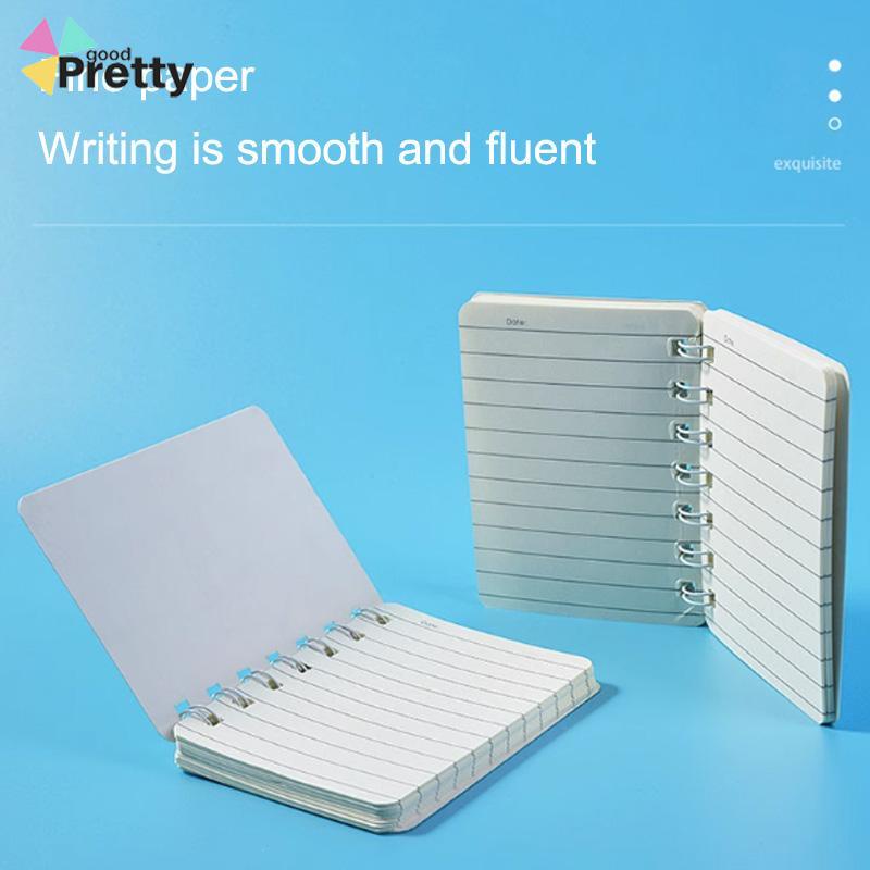 A7 Cute Mini Coil Notebook Kartun Kuromi Girly Notepad Portable Portable Small Diary - PD