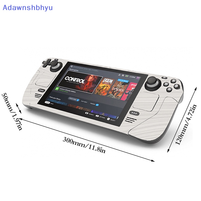 Adhyu Cocok Untuk Steam Deck Game Console Stiker Pelindung Kulit Decal Stiker Cover Case Untuk Valve Console Premium Stickers ID