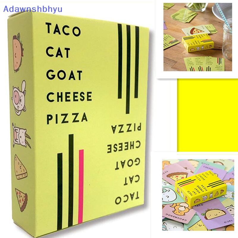 Adhyu NEW Hot Selling Permainan Hiburan Pesta Keluarga 4-Player Board Game Taco Cat ID