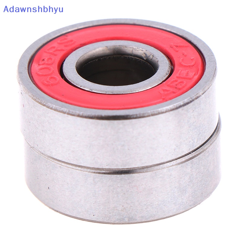 Adhyu 5Pcs Merah ABEC-7 608RS Skateboard Roller Sealed Ball Bearings 8x22x7mm ID