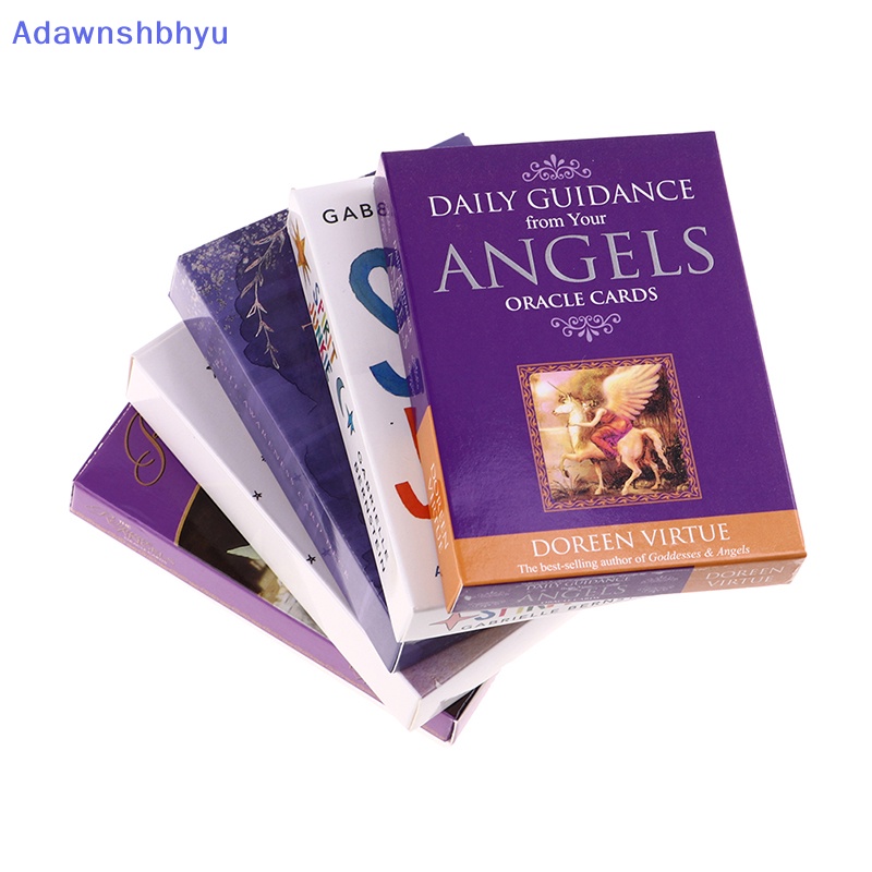 Adhyu Angel Tarot Card Deck with Guidebook Kartu Tarot Untuk Pemula Set Board Game ID