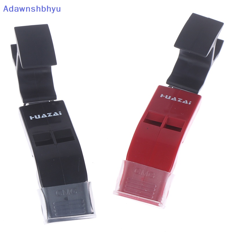 Adhyu 1Pcs Peluit Wasit Sepak Bola Profesional Basket Voli Hakim Whistle ID
