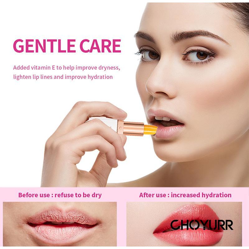 【COD】Lakerain Magic Lipstick Color Changing Temperature Lipstick Pengubah Warna Moisturizing Water Long Lasting -CH
