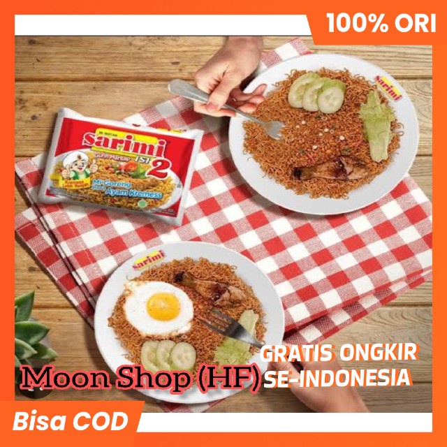 Mie Sarimi Isi 2 Goreng Ayam Kremes/Ayam Kecap /BASO SAPI- Per Pcs