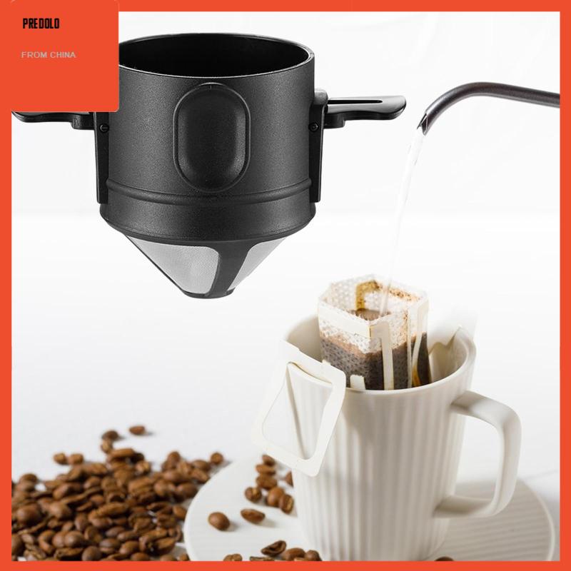 [Predolo] Coffee Maker Tanpa Kertas Pour over Dripper Kopi Untuk Camping Indoor