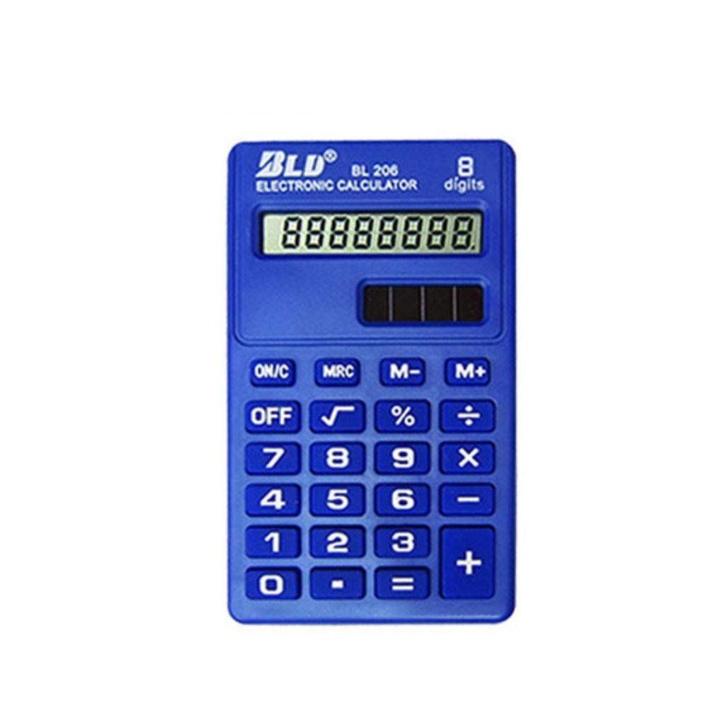 [Elegan] Calculadora Display Screen Tahan Lama Anak-Anak Ukuran Kecil Siswa Alat Kantor Saku 8digit Display Aritmatika Menghitung