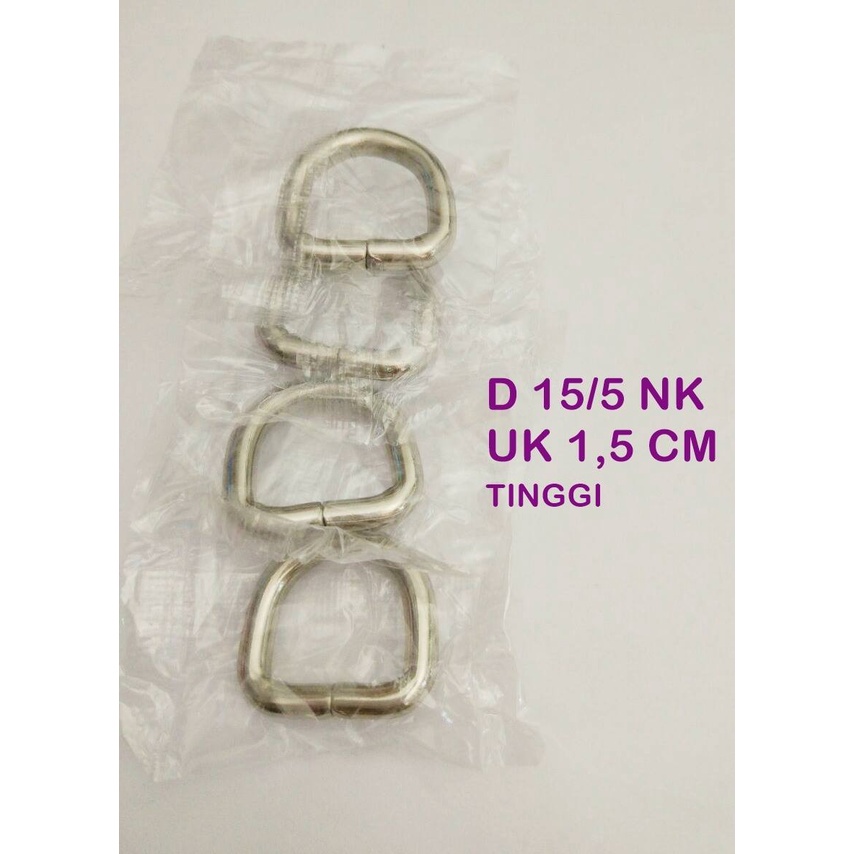 RING D 15/4 ATG DAN NIKEL /IMPORT UK 1,5 CM/PER PCS