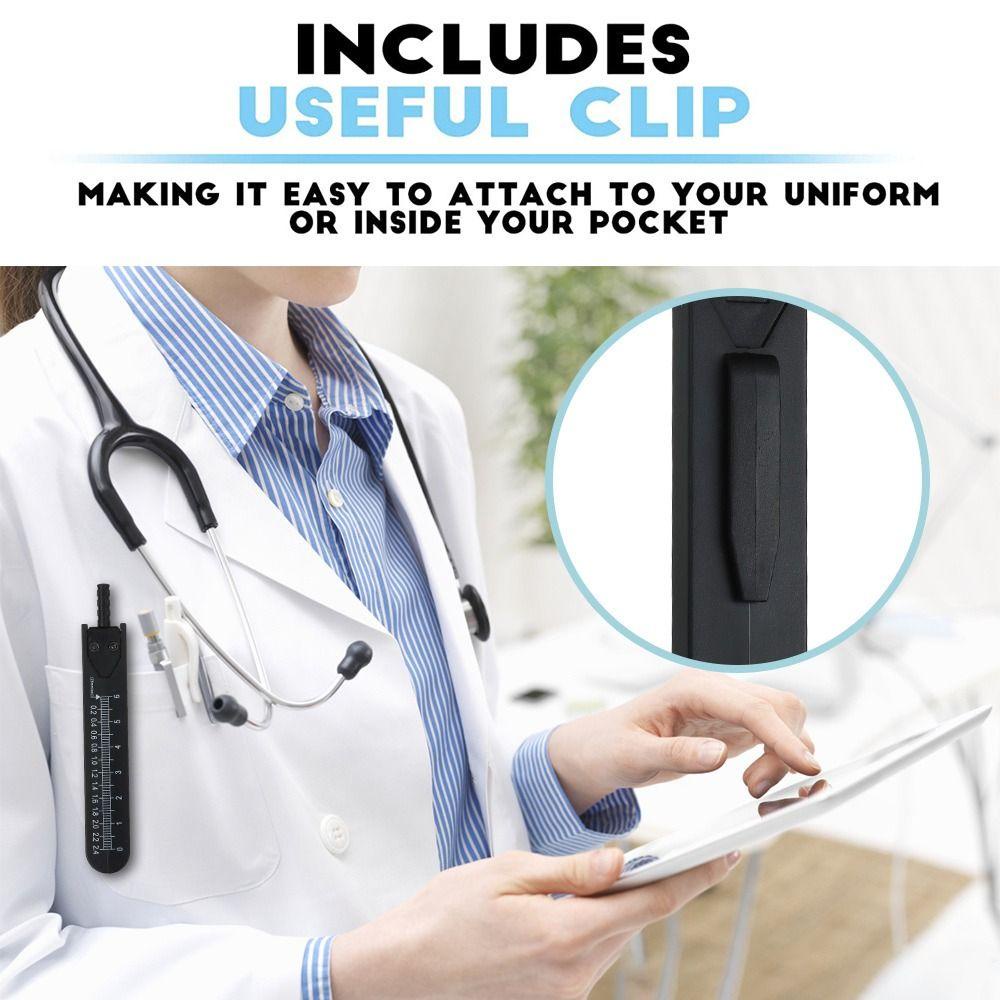 TOP 2pcs EKG Caliper Drafting Divider Serut Cardiology Pengukur Electrocardiogram Calipers Divider