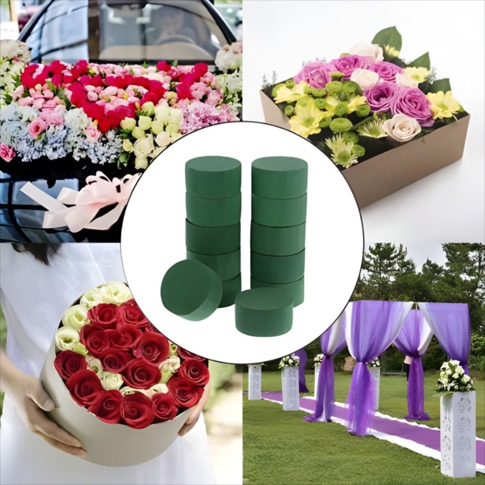 [Elegan] Floral Foam Penyerap Air Floriculture Florist Dekorasi Pernikahan Pesta Tempat Buket Bunga Lumpur