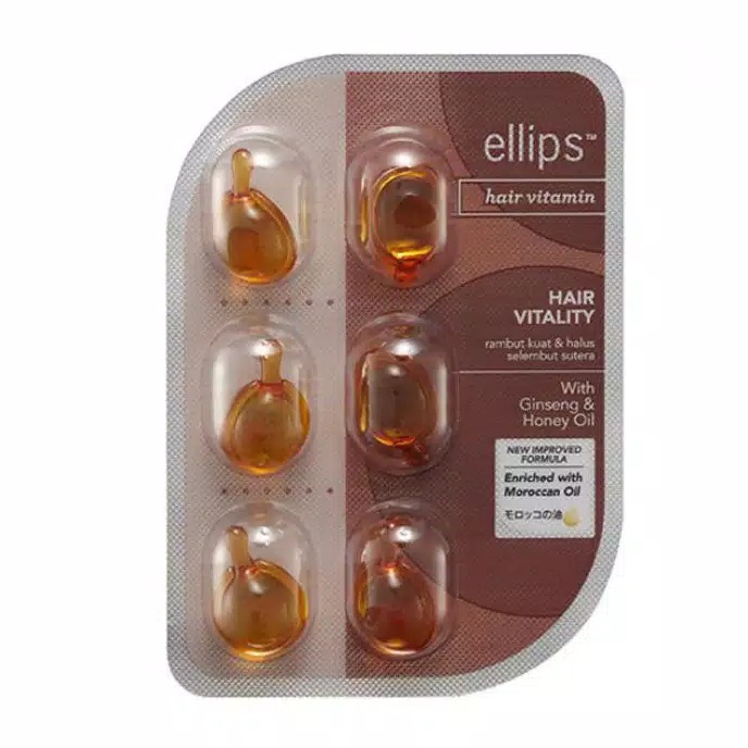 ELLIPS Vitamin Perawatan Keratin Rambut ORIGINAL BPOM